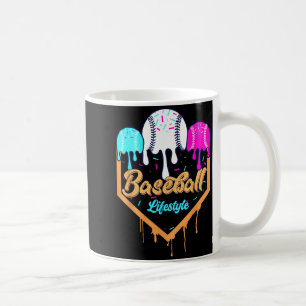 Baseball Levensstijl 101 Kleding Jeugd Drip Honkba Koffiemok