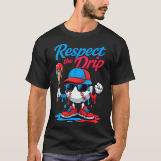 Baseball Levensstijl 101 Kleding Jeugd Drip T-shirt