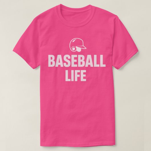 Baseball life11 t-shirt (Design voorkant)
