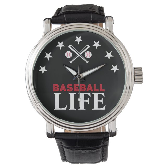 Baseball Life Horloge (Voorkant)