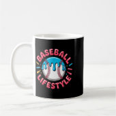 Baseball Lifestyle 101 Apparel Youth Drip Baseball Koffiemok (Links)