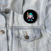 Baseball Lifestyle 101 Apparel Youth Drip Baseball Ronde Button 5,7 Cm (In situ)