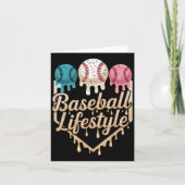 Baseball Lifestyle 101 Kleding Jeugd Baseball Drip Kaart (Voorkant)