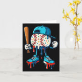 Baseball Lifestyle 101 Kleding Jeugd Baseball Drip Kaart (Gele Bloem)