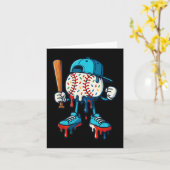 Baseball Lifestyle 101 Kleding Jeugd Baseball Drip Kaart (Gele Bloem)