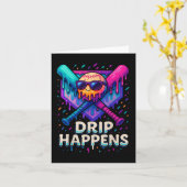 Baseball Lifestyle 101 Kleding Jeugd Baseball Drip Kaart (Gele Bloem)