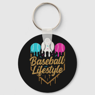 Baseball Lifestyle 101 Kleding Jeugd Baseball Drip Sleutelhanger