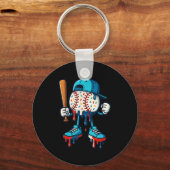Baseball Lifestyle 101 Kleding Jeugd Baseball Drip Sleutelhanger (Voorkant)