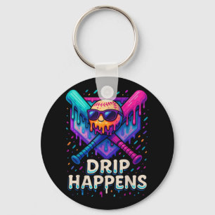 Baseball Lifestyle 101 Kleding Jeugd Baseball Drip Sleutelhanger