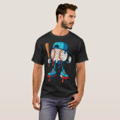 Baseball Lifestyle 101 Kleding Jeugd Baseball Drip T-shirt (Voorkant volledig)