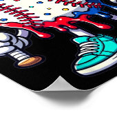 Baseball Lifestyle 101 Kleding Jeugd Drip Baseball Poster (Hoek)