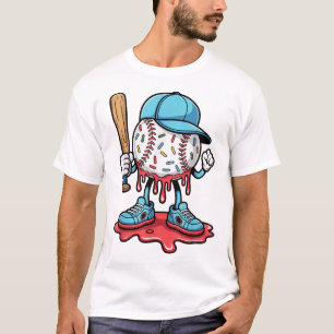 Baseball Lifestyle 101 Kleding Jeugd Honkbal T-shirt