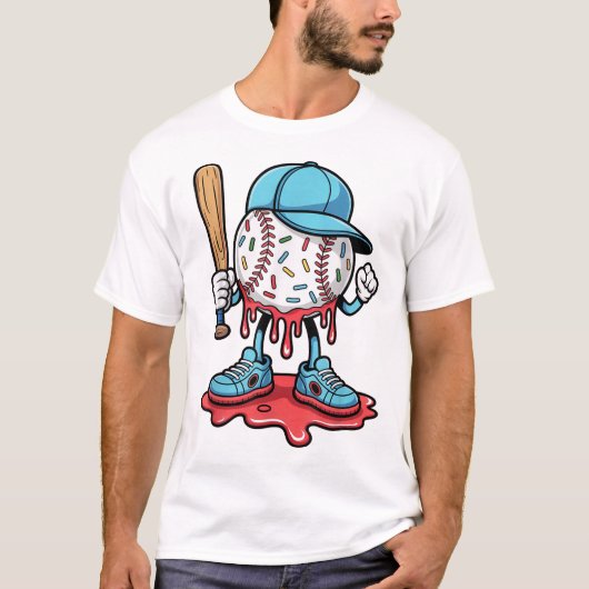 Baseball Lifestyle 101 Kleding Jeugd Honkbal T-shirt (Voorkant)