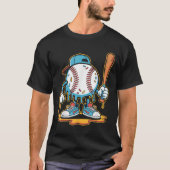 Baseball Lifestyle 101 T-shirt Jeugd Baseball Drip (Voorkant)