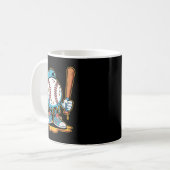 Baseball Lifestyle 101 T-shirt Jeugd Baseball Drip Koffiemok (Voorkant links)