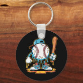 Baseball Lifestyle 101 T-shirt Jeugd Baseball Drip Sleutelhanger (Voorkant)
