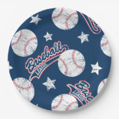 Baseball liga papieren bordje (Voorkant)