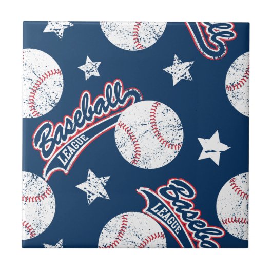 Baseball liga tegeltje (Voorkant)