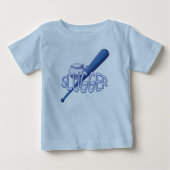 Baseball Lil' Slugger Blue T-Shirt (Voorkant)
