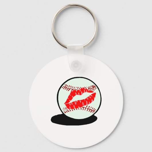 Baseball Lips Sleutelhanger (Voorkant)