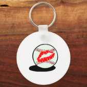 Baseball Lips Sleutelhanger (Voorkant)