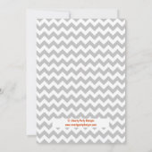 Baseball Little Slugger Boy Baby shower Invitation Kaart (Achterkant)