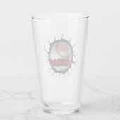 Baseball-Logo, Baseball Custom Name, Baseball Gift Glas (Achterkant)