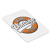 Baseball logo in vintage stijl. magneet (Rechterzijde)