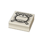 Baseball Logo Rubberstempel (Stempel)