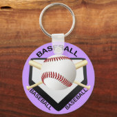BASEBALL-LOGO SLEUTELHANGER (Voorkant)