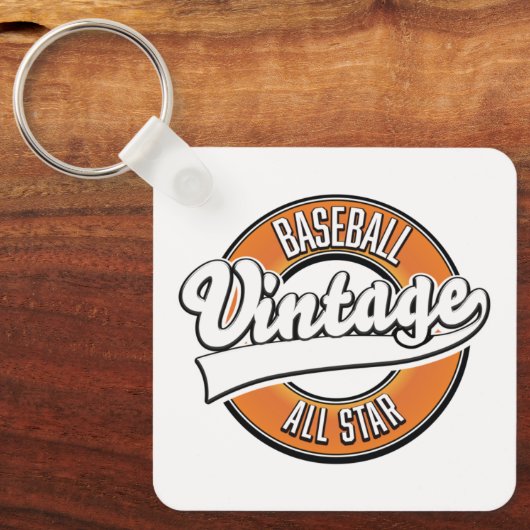 Baseball  logo. sleutelhanger (Voorkant)