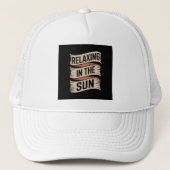 Baseball Logo Trucker Hat Pet (Voorkant)