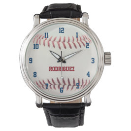 Baseball-look op maat horloge