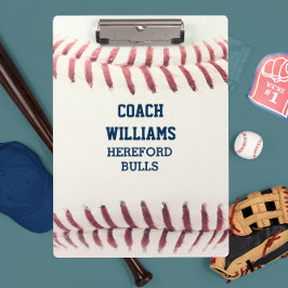 Baseball-look op maat klembord