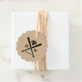 Baseball Love Bedankjes Labels