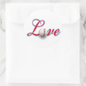 Baseball Love Gift Sticker (Tas)