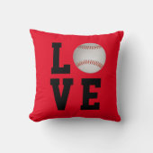 Baseball Love Kussen (Voorkant)
