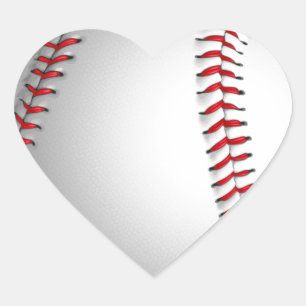 Baseball Love - Popular American Sports Hart Sticker