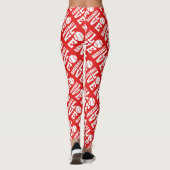 Baseball Love Print Leggings (Achterkant)