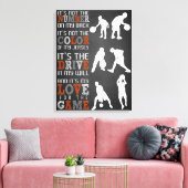 Baseball Lover Gift, Baseball Player Gift Idee Canvas Afdruk (Insitu (Woonkamer))
