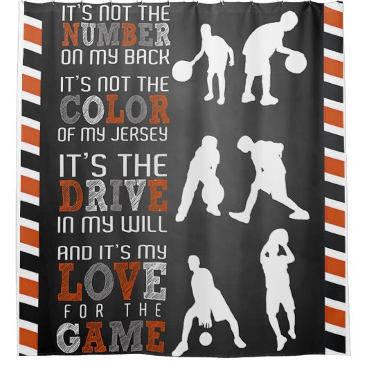 Baseball Lover Gift, Baseball Player Gift Idee Douchegordijn (Voorkant)