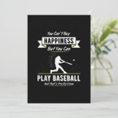Baseball Lover Gift for Baseball Team Player Feestdagenkaart (Staand voorkant)