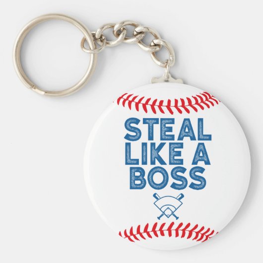 Baseball Lover Sleutelhanger (Voorkant)