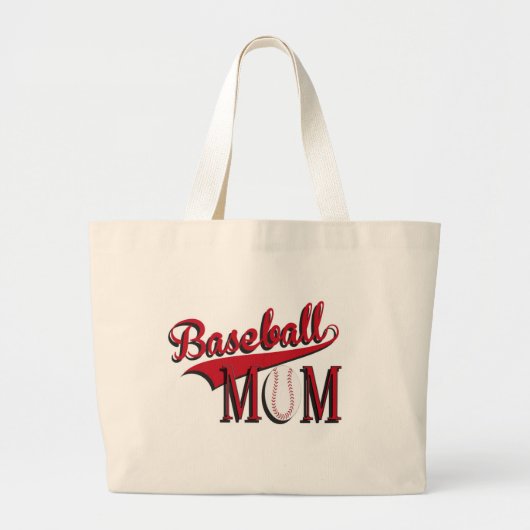 Baseball Ma - Bag Grote Tote Bag (Voorkant)