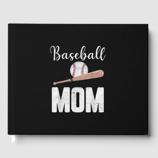 Baseball Ma Cute Baseball Gift Gastenboek (Voorkant)