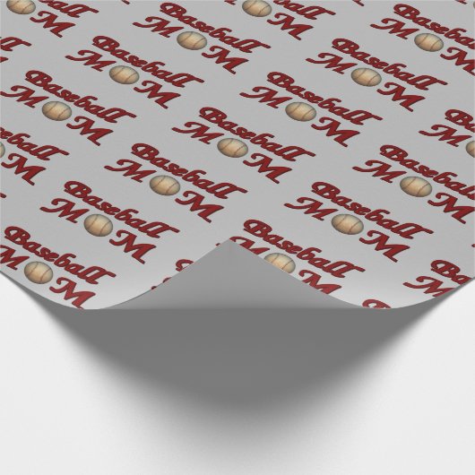 Baseball Ma Cute Cadeaupapier (Hoek)