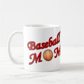 Baseball Ma Cute Personated Koffiemok (Links)