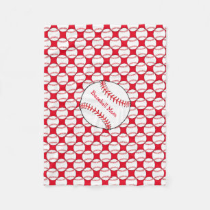Baseball Ma Fleece Blanket Deken