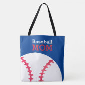 Baseball Ma Retro Persoonlijk Trendy Blue Tote Bag (Voorkant)
