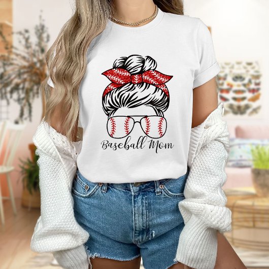 Baseball Ma Tee Shirt Vrouwen Baseball T Shirt